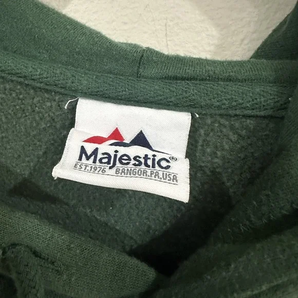 Green Bay Packers Majestic Hoodie Men's Size Medium NFL - Picture 4 of 6
